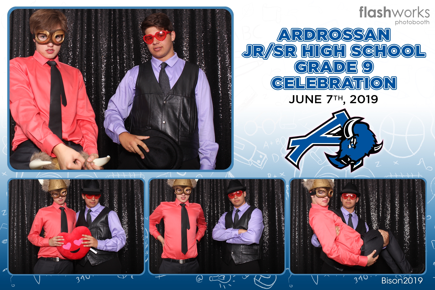 Ardrossan Jr/Sr High School Grade 9 Celebration | View more photos from the event at gallery.flashworksphotobooth.com/u/FlashworksPhotoboothInc/Ardrossan-JrSr-High-School-Grade-9-Celebration
